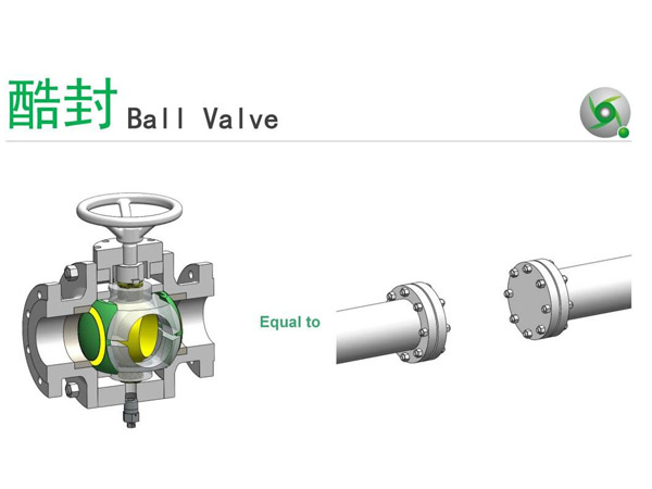 Mechanized ball valve